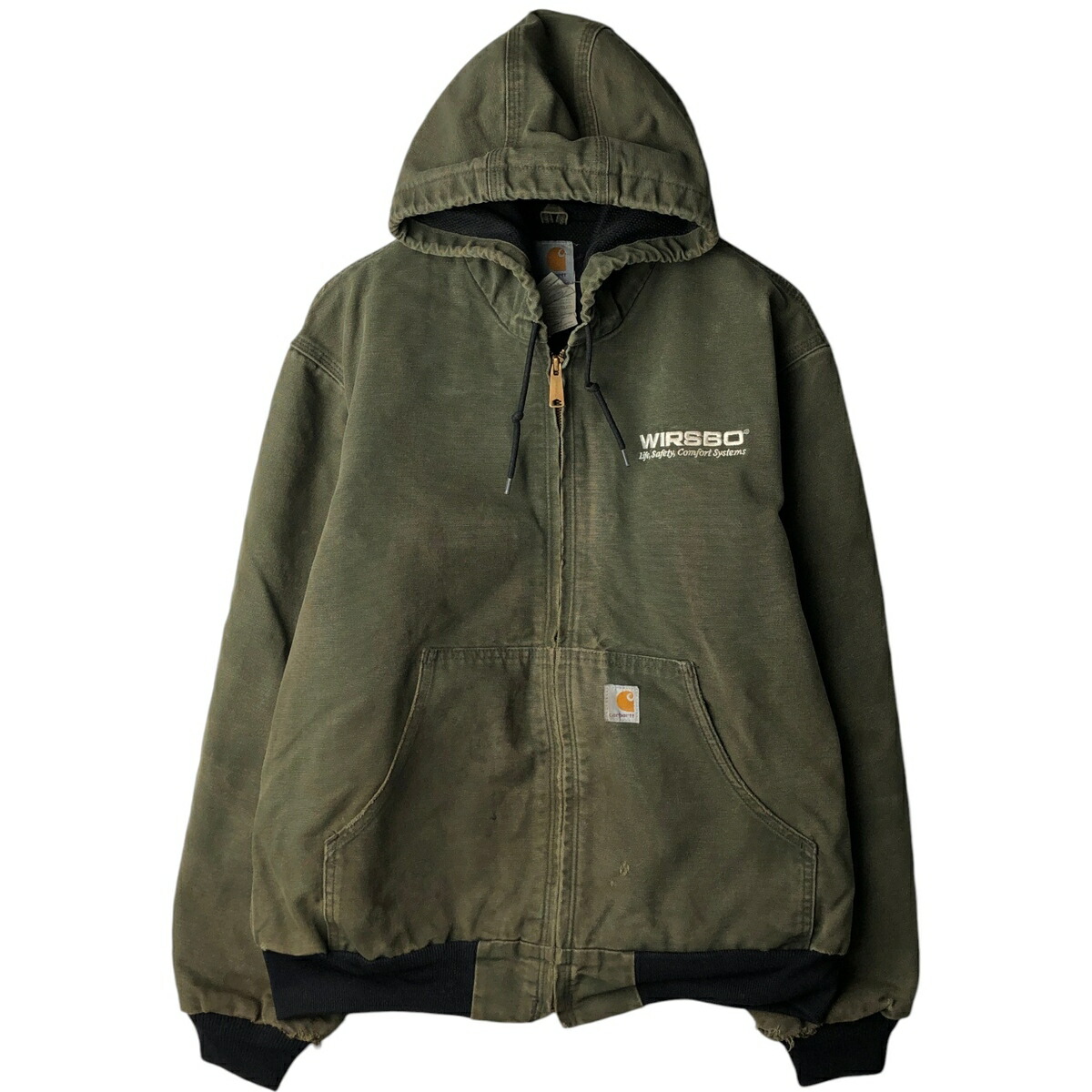古着 00'S カーハート Carhartt アクティブジャケット ダックフルジップパーカー メンズL相当 /eaa629384 【中古】 【260406】