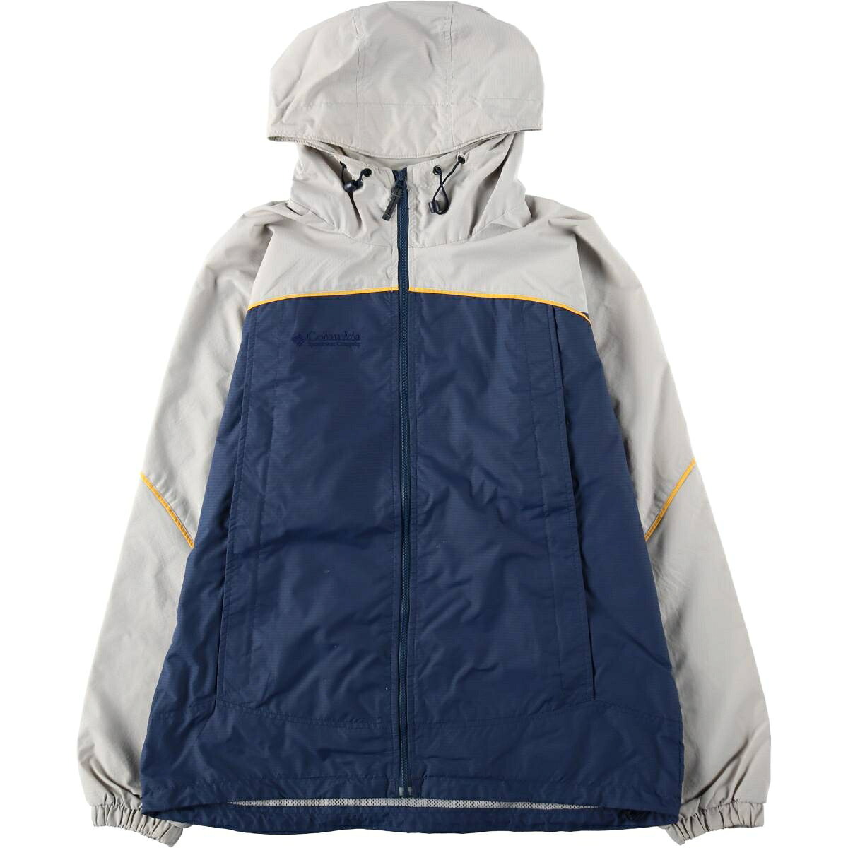 古着 90'S コロンビア Columbia リップストップ マウンテンパーカー シェルジャケット メンズL相当 /eaa629388 【中古】 【260409】 ネイビー系 春秋冬