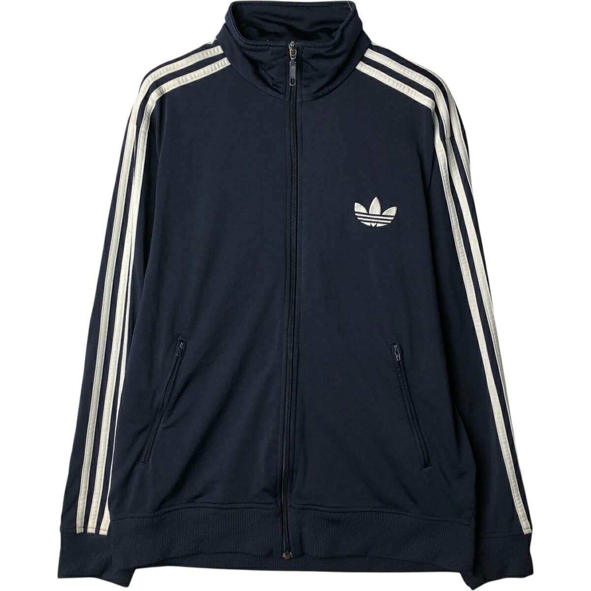 古着 アディダス adidas ORIGINALS オリジナルス ジャージ トラックジャケット メンズL相当 /eaa629432 【中古】 【260331】 ネイビー系 春秋冬