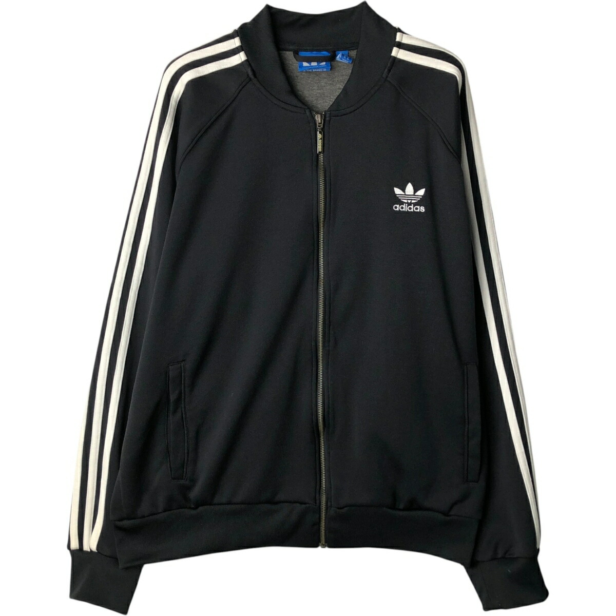古着 アディダス adidas ORIGINALS オリジナルス ジャージ トラックジャケット メンズXL相当 /eaa629435 【中古】 【260331】 ブラック系 春秋冬