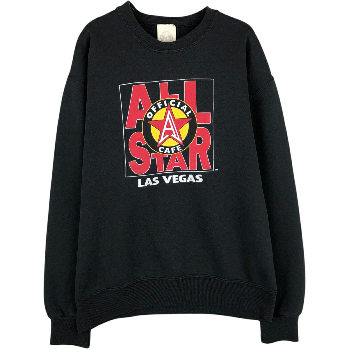 古着 90'S All Star Cafe アドバタイジング スウェットシャツ トレーナー USA製 メンズM相当 ヴィンテージ /eaa629532 【中古】 【260404】｜古着屋JAM