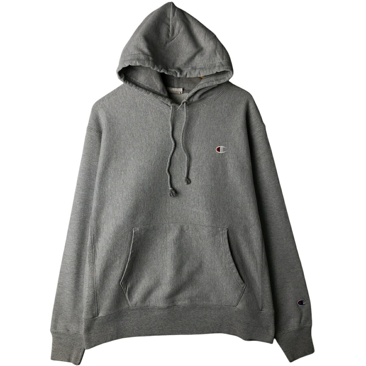 古着 チャンピオン Champion REVERSE WEAVE リバースウィーブ スウェットプルオーバーパーカー メンズL相当 /eaa629545 【中古】 【260405】 グレー系 春夏秋冬