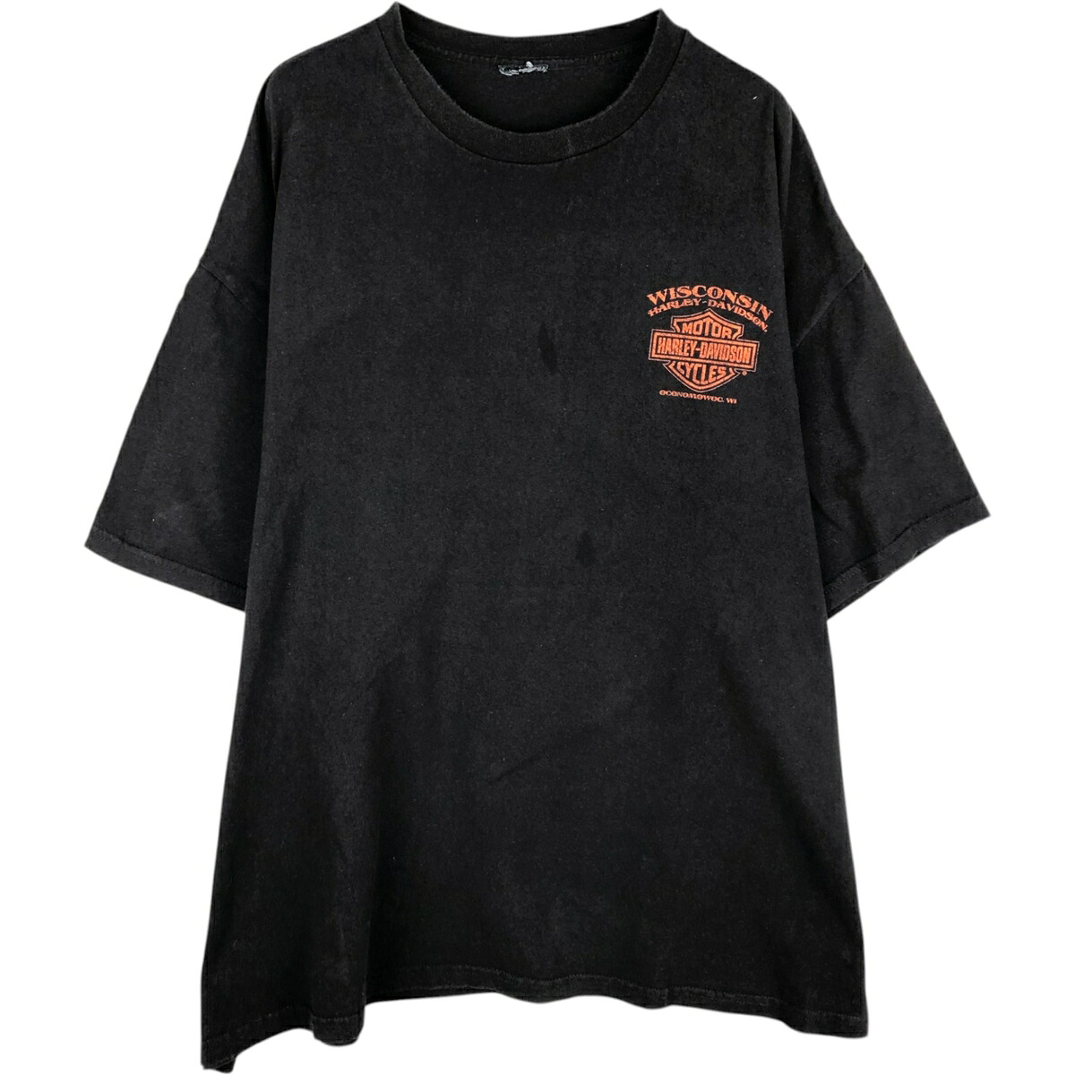 古着 ハーレーダビッドソン Harley-Davidson 鷲柄 イーグル柄 モーターサイクル バイクTシャツ メンズXL相当 /eaa629619 【中古】 【260403】