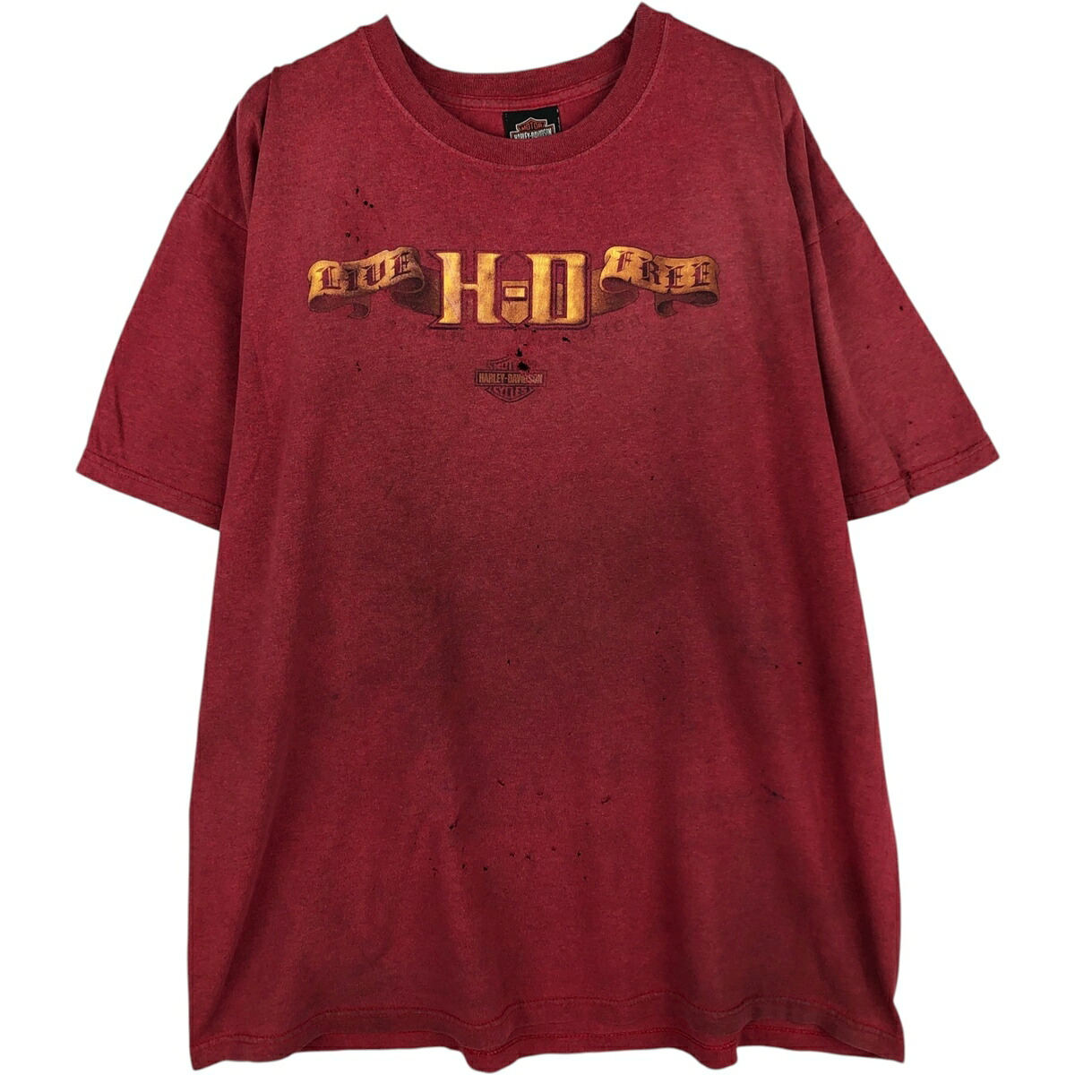 古着 90'S ハーレーダビッドソン Harley-Davidson モーターサイクル バイクTシャツ USA製 メンズXL相当 ヴィンテージ /eaa629660 【中古】 【260330】