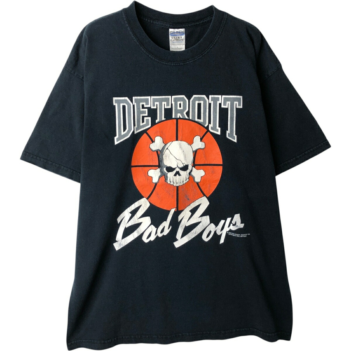 古着 00'S ギルダン GILDAN ULTRA COTTON NBA DETROIT PISTONS デトロイト ピストンズ スポーツプリントTシャツ メンズL相当 /eaa629749 【中古】 【260404】 【GR-UN】