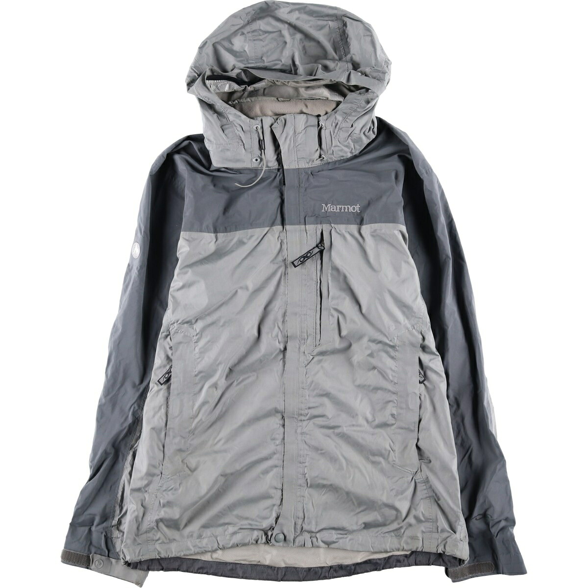 古着 00'S マーモット Marmot マウンテンパーカー シェルジャケット メンズL相当 /eaa629906 【中古】 【260401】 グレー系 春秋冬