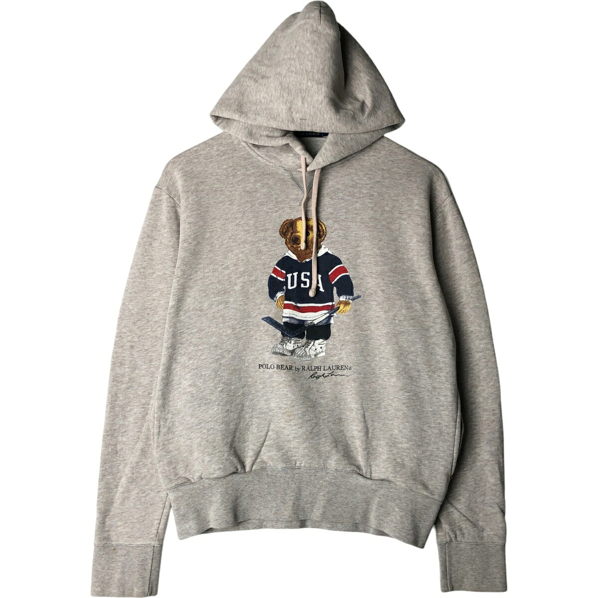 古着 ラルフローレン Ralph Lauren POLO RALPH LAUREN ポロベア スウェットプルオーバーパーカー メンズS相当 /eaa630083 【中古】 【260403】