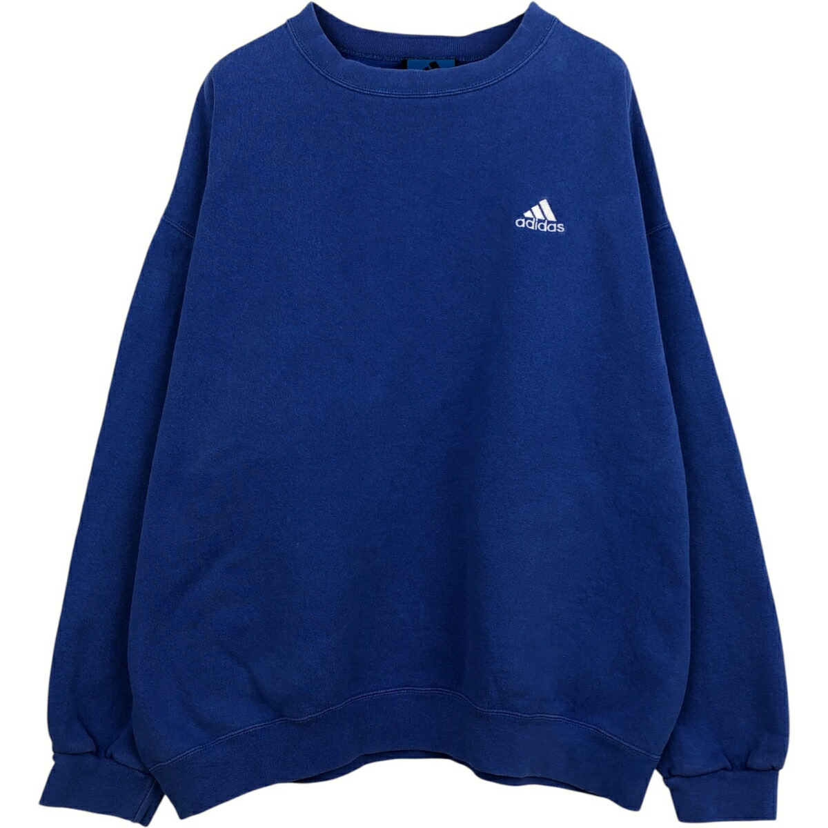 古着 アディダス adidas TEAM ワンポイントロゴスウェットシャツ トレーナー USA製 メンズL相当 /eaa630124 【中古】 【260403】
