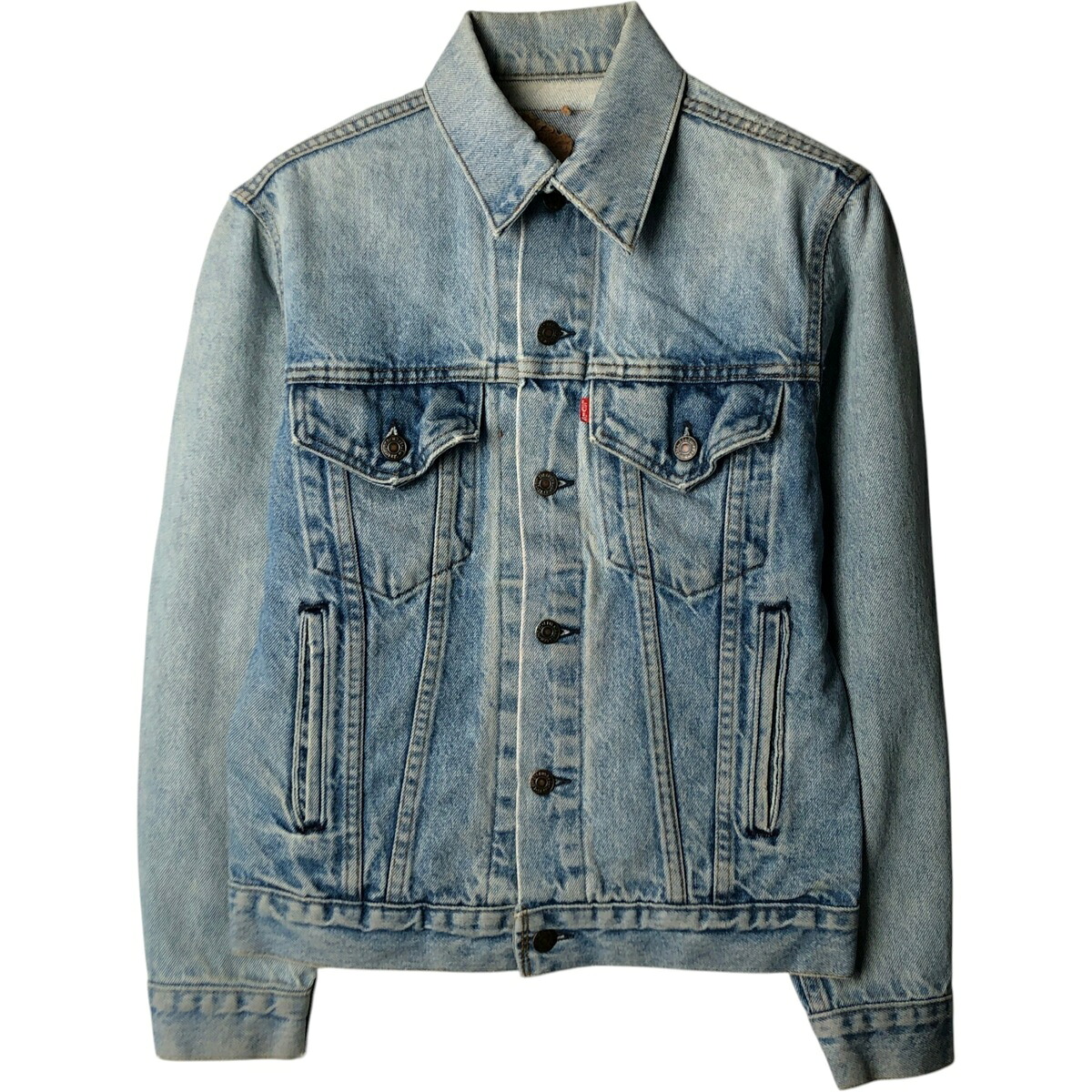 古着 ~90'S リーバイス Levi's デニムジャケット Gジャン USA製 メンズS相当 ヴィンテージ /eaa630187 【中古】 【260404】|古着屋JAM