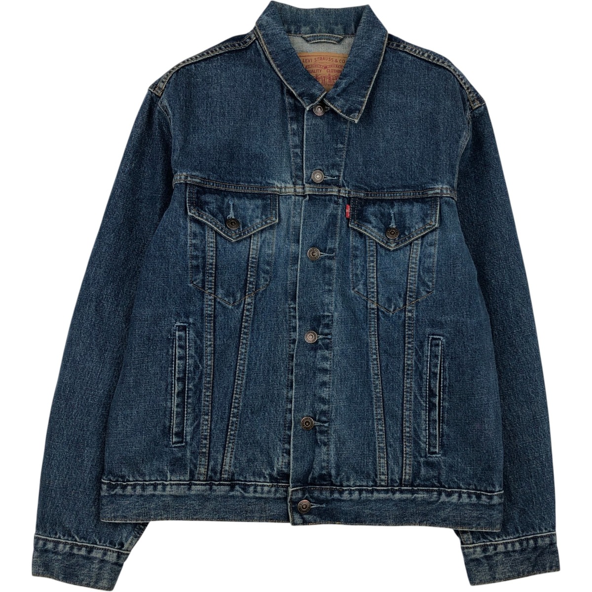 古着 90'S リーバイス Levi's 70503-0490 デニムジャケット Gジャン メンズM相当 ヴィンテージ /eaa630374 【中古】 【260410】