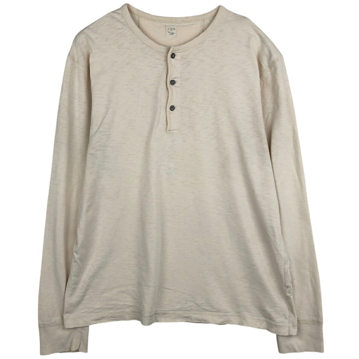 古着 ジェイクルー J.Crew ヘンリーネック ロングTシャツ ロンT メンズXL相当 /eaa630626 【中古】 【260405】 春夏秋