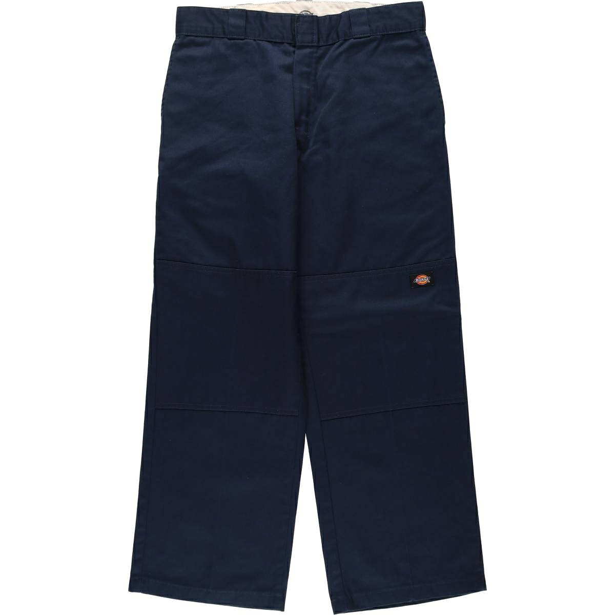 古着 ディッキーズ Dickies Loose Fit ダブルニー ワークパンツ メンズw32相当 /eaa630732 【中古】 【260409】 ネイビー系 春夏秋冬