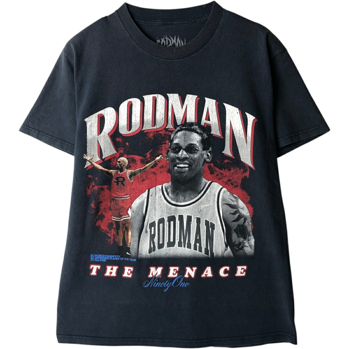 古着 Dennis Rodman デニスロッドマン スポーツプリントTシャツ メンズM相当 /eaa630876 【中古】 【260404】