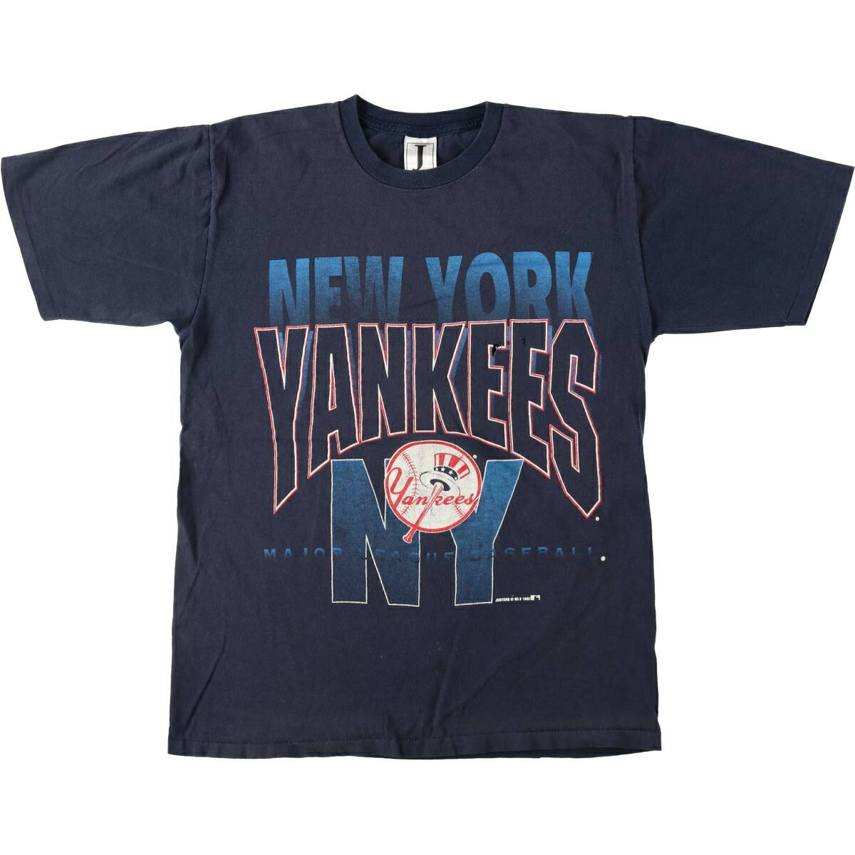 古着 90'S JOSTENS MLB NEW YORK YANKEES ニューヨークヤンキース スポーツプリントTシャツ USA製 メンズL相当 ヴィンテージ /eaa630910 【中古】 【260403】 6,270円