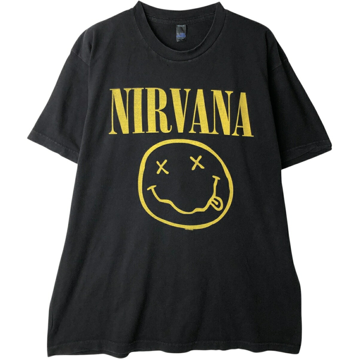 古着 タルテックス TULTEX NIRVANA ニルヴァーナ バンドTシャツ バンT メンズL相当 /eaa630980 【中古】 【260405】 ブラック系 春夏秋
