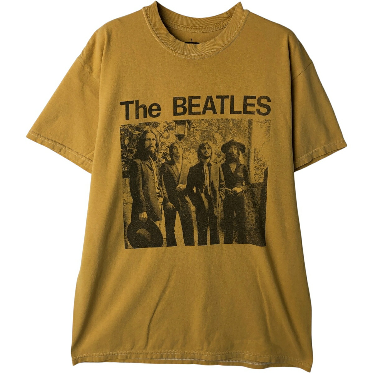 古着 THE BEATLES ビートルズ バンドTシャツ バンT メンズM相当 /eaa630993 【中古】 【260405】 イエロー系 春夏秋