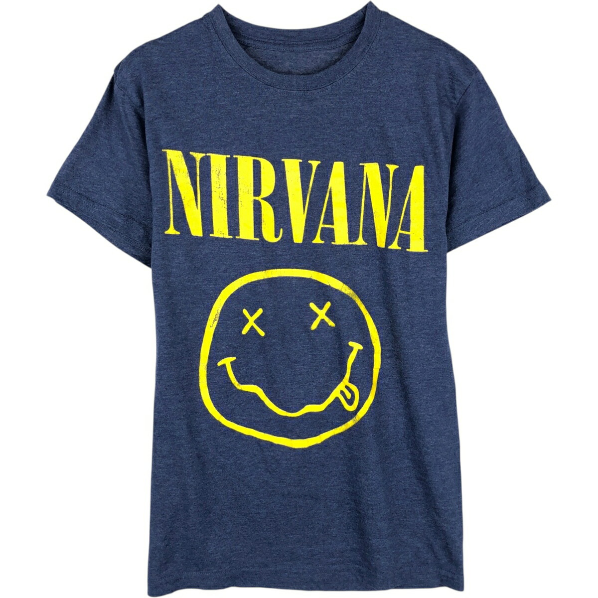 古着 NIRVANA ニルヴァーナ バンドTシャツ バンT メンズS相当 /eaa631017 【中古】 【260405】 ブルー系 春夏秋