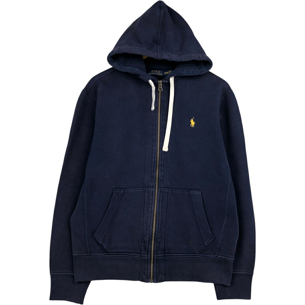 古着 ラルフローレン Ralph Lauren POLO RALPH LAUREN ワンポイント スウェットフルジップパーカー メンズM相当 /eaa631073 【中古】 【260409】 ネイビー系 春夏秋冬