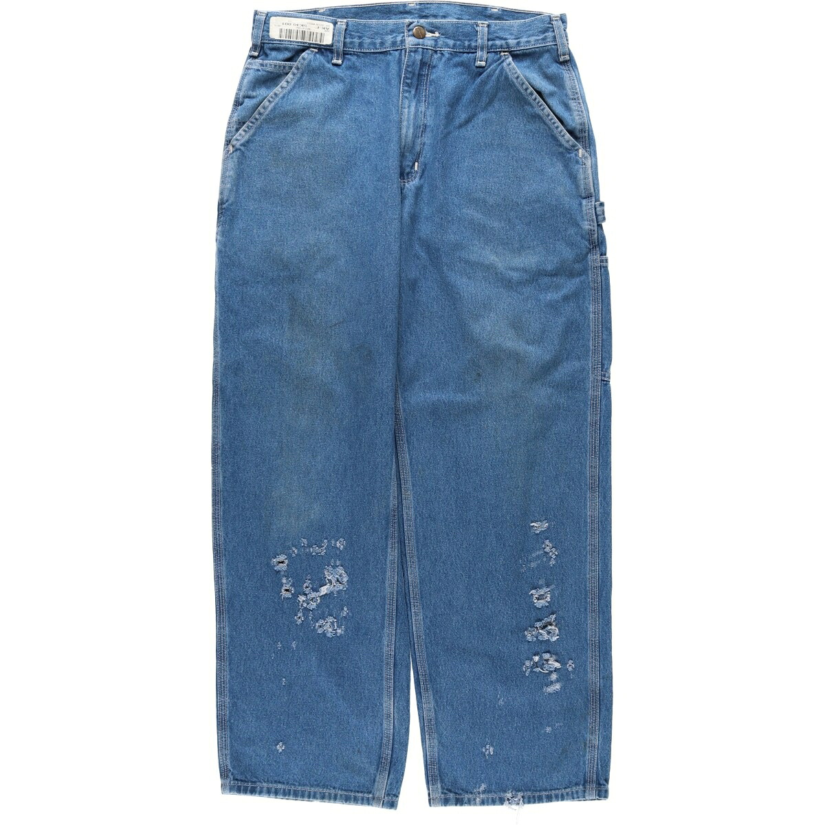 古着 カーハート Carhartt Original Dungaree Fit ロゴパッチ デニムペインターパンツ メンズw32相当 /eaa631206 【中古】 【260404】