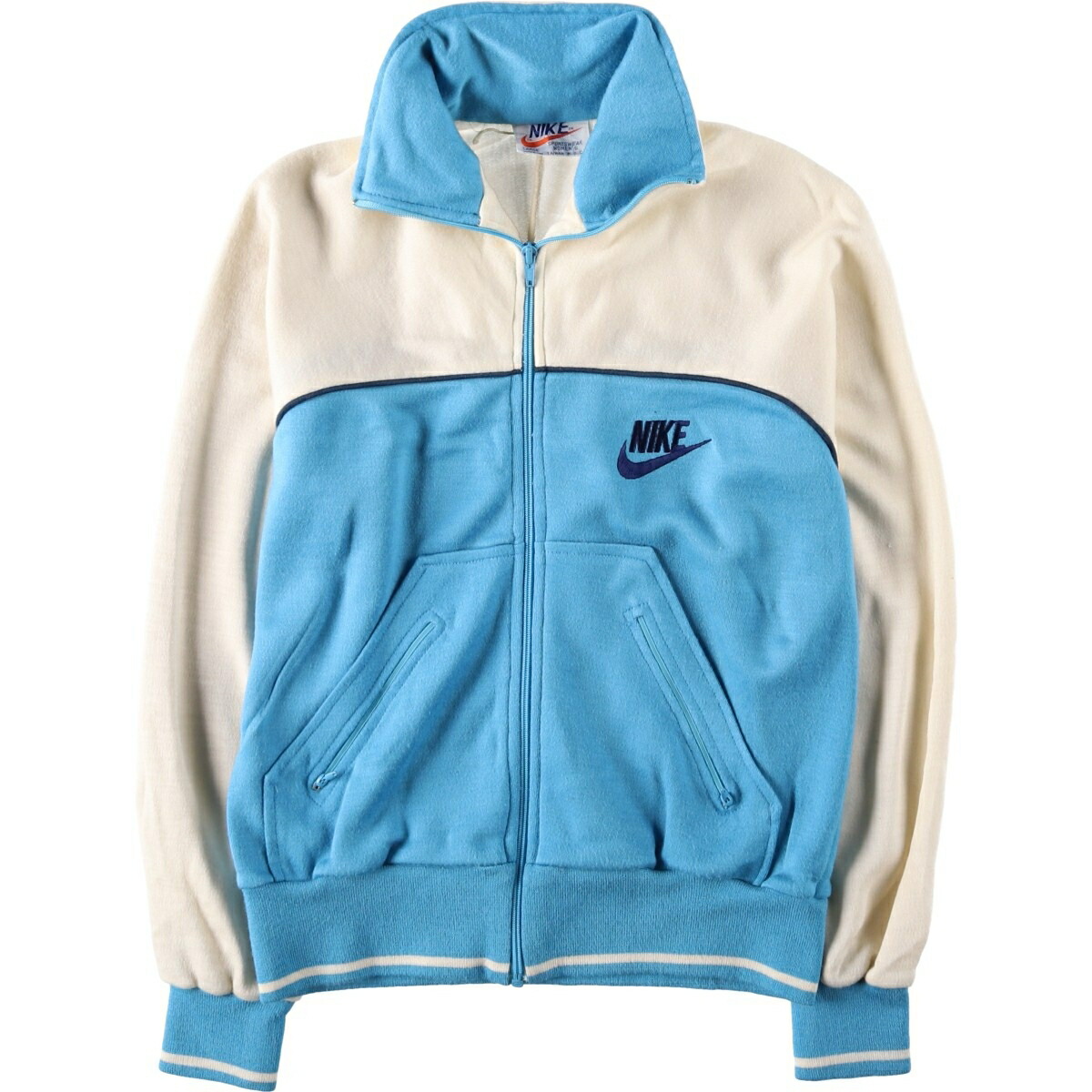 古着 70'S ナイキ NIKE オレンジタグ ジャージ トラックジャケット レディースL相当 ヴィンテージ /eaa631296 【中古】 【260411】 【Elulu/エルル】