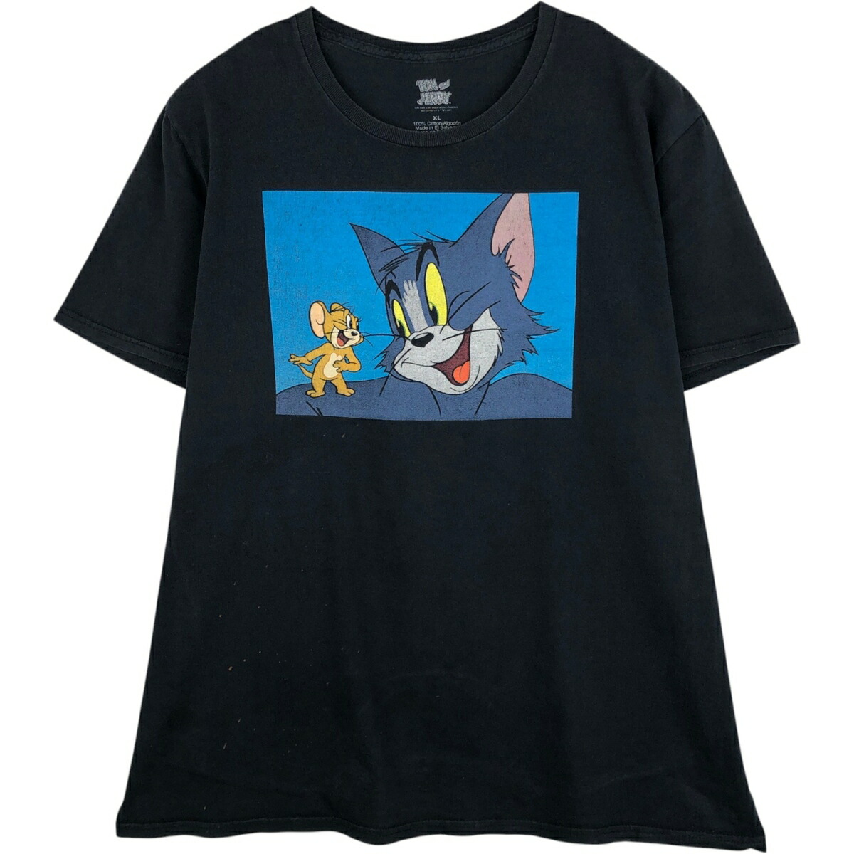 古着 TOM and JERRY トムとジェリー キャラクタープリントTシャツ メンズXL相当 /eaa631473 【中古】 【260408】
