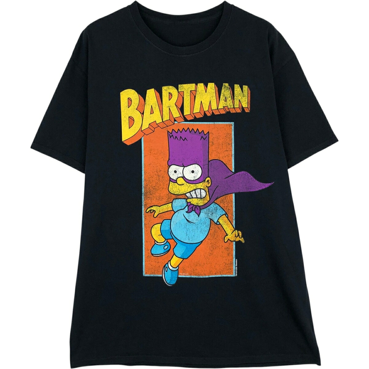古着 THE SIMPSONS シンプソンズ BART バート キャラクタープリントTシャツ メンズM相当 /eaa631556 【中古】 【260406】