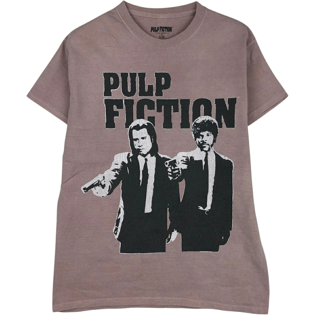 古着 PULP FICTION パルプフィクション 映画 ムービーTシャツ メンズS相当 /eaa631638 【中古】 【260408】 ピンク系 春夏秋