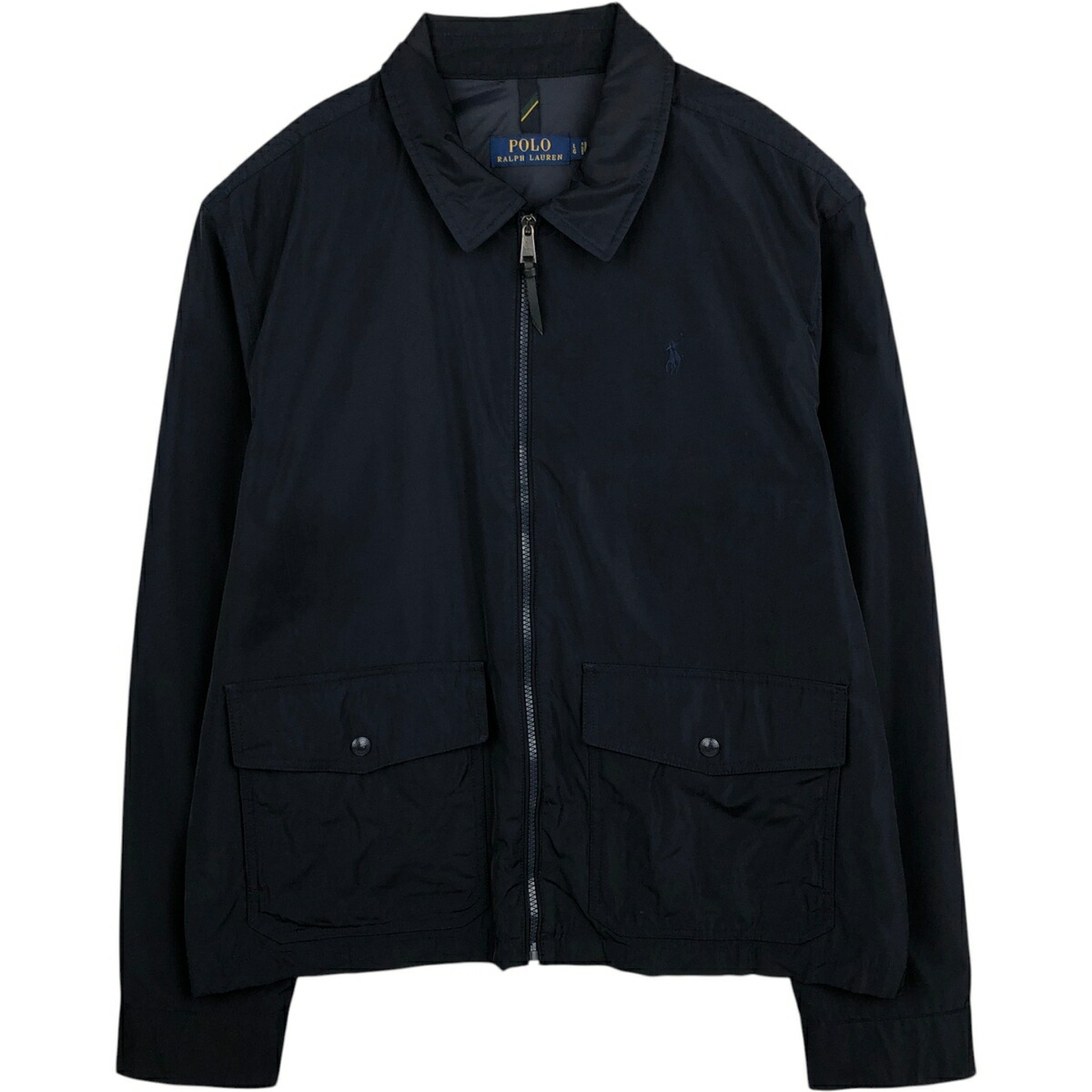 古着 ラルフローレン Ralph Lauren POLO RALPH LAUREN スイングトップ スポーツジャケット メンズL相当 /eaa631648 【中古】 【260408】 ネイビー系 春秋冬