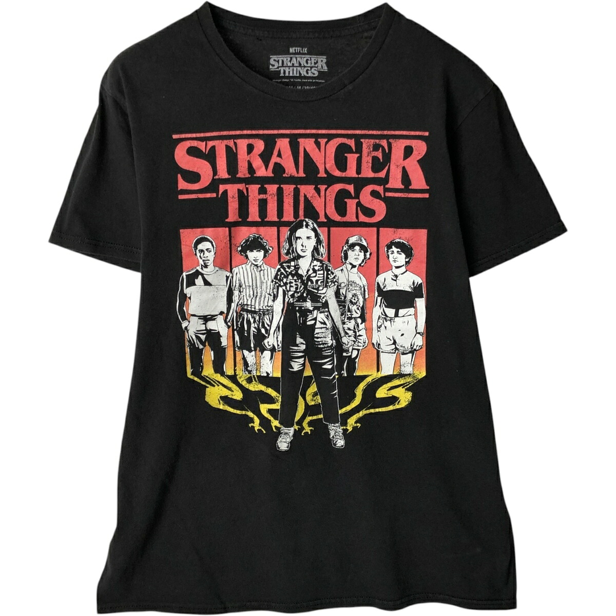 古着 STRANGER THINGS ストレンジャーシングス 映画 ムービーTシャツ メンズM相当 /eaa631737 【中古】 【260411】