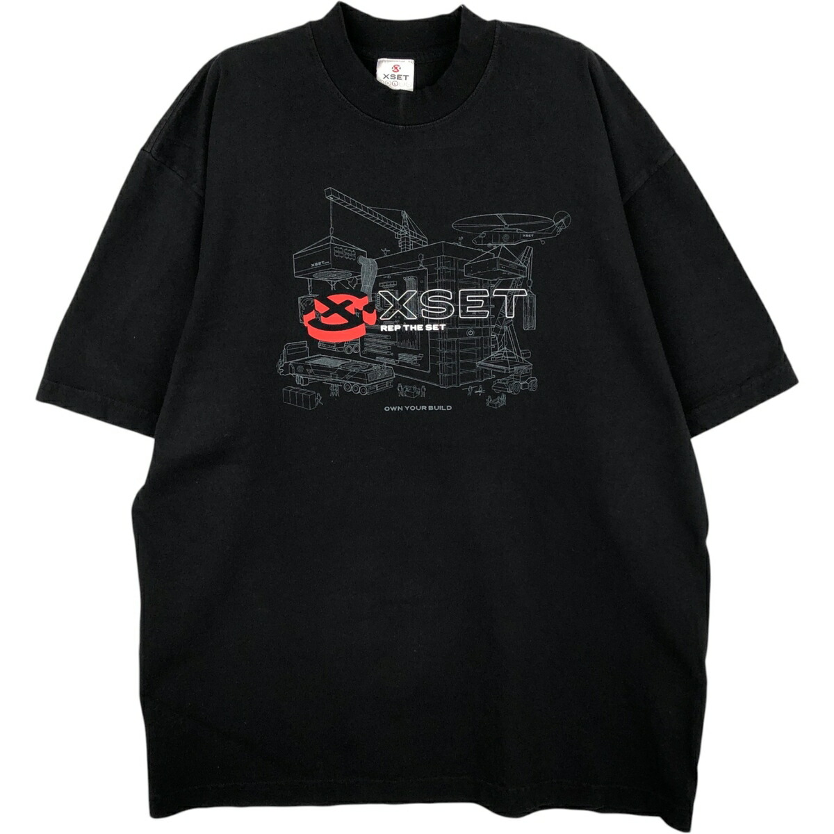 古着 XSET アドバタイジングTシャツ USA製 メンズL相当 /eaa631796 【中古】 【260410】