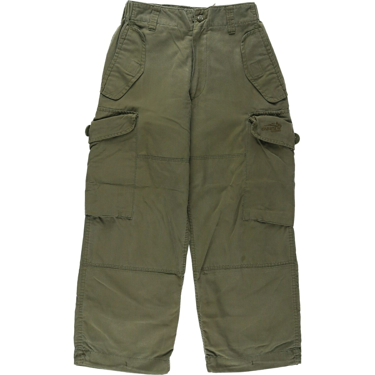 古着 カナダ軍 CADETS CANADA カナダ士官候補生 ミリタリー カーゴパンツ カナダ製 6426 レディースM(w26)相当 /eaa631801 【中古】 【260406】 【ADEL/アデル】