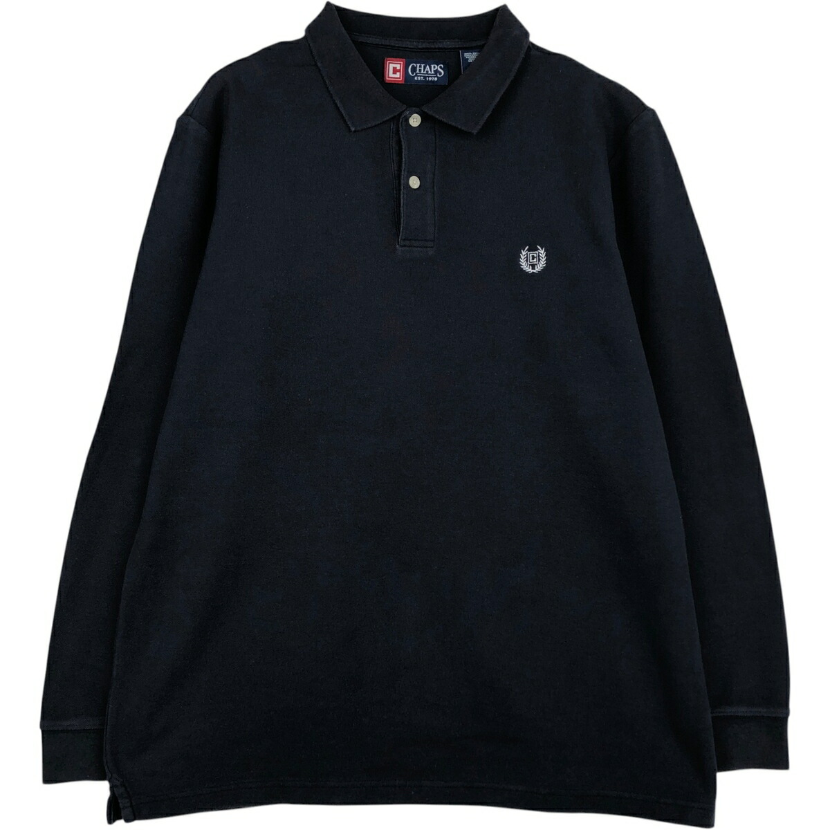 古着 ラルフローレン Ralph Lauren CHAPS チャップス 長袖 ポロシャツ メンズM相当 /eaa631899 【中古】 【260416】