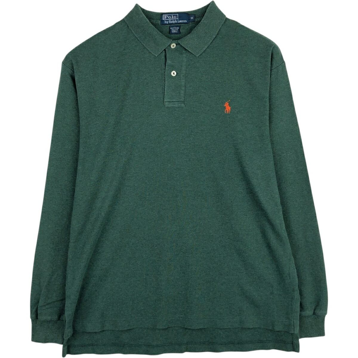 古着 ラルフローレン Ralph Lauren POLO by Ralph Lauren 長袖 ポロシャツ メンズM相当 /eaa631912 【中古】 【260416】