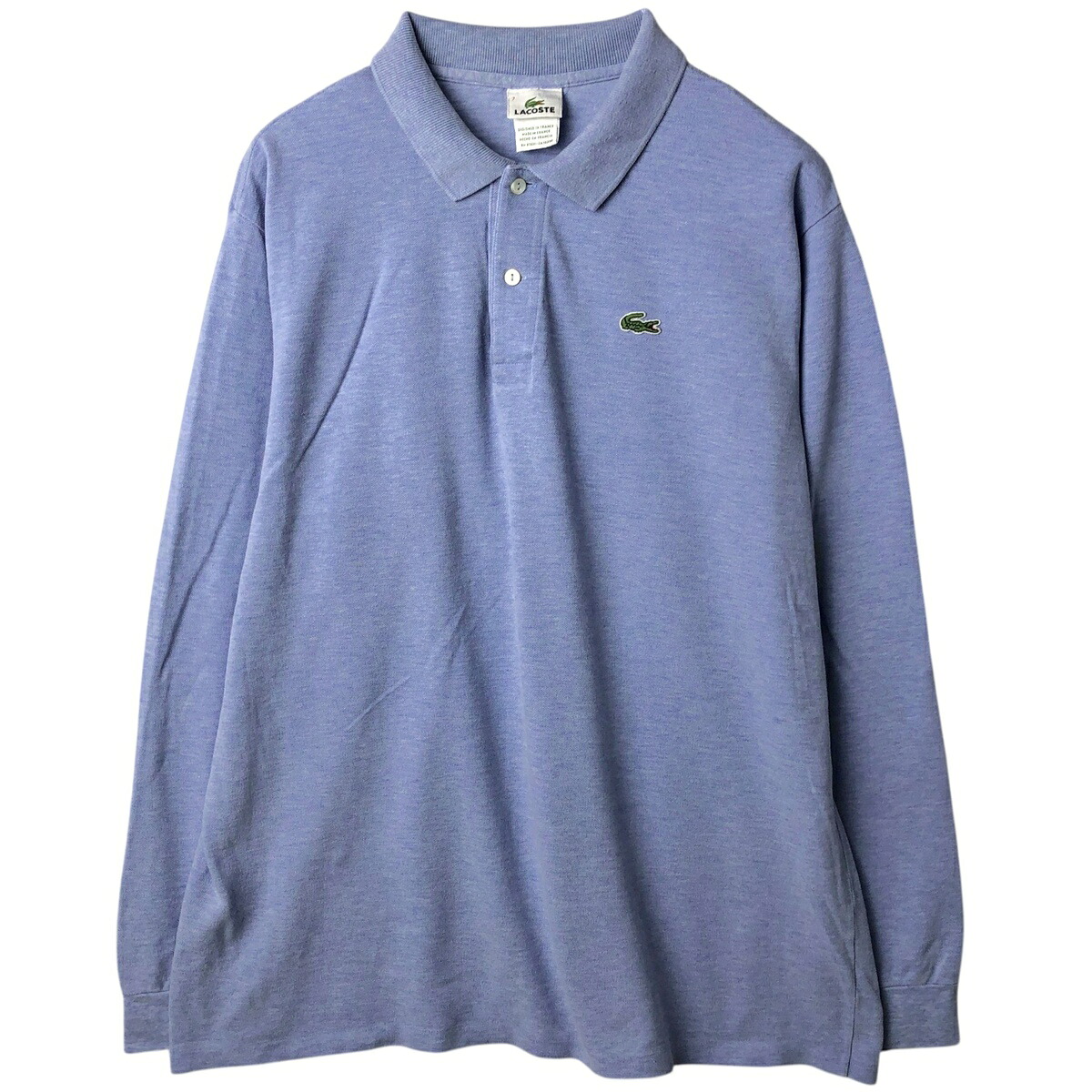 古着 ラコステ LACOSTE フランス企画 長袖 ポロシャツ フランス製 7 メンズL相当 /eaa631930 【中古】 【260413】｜古着屋JAM