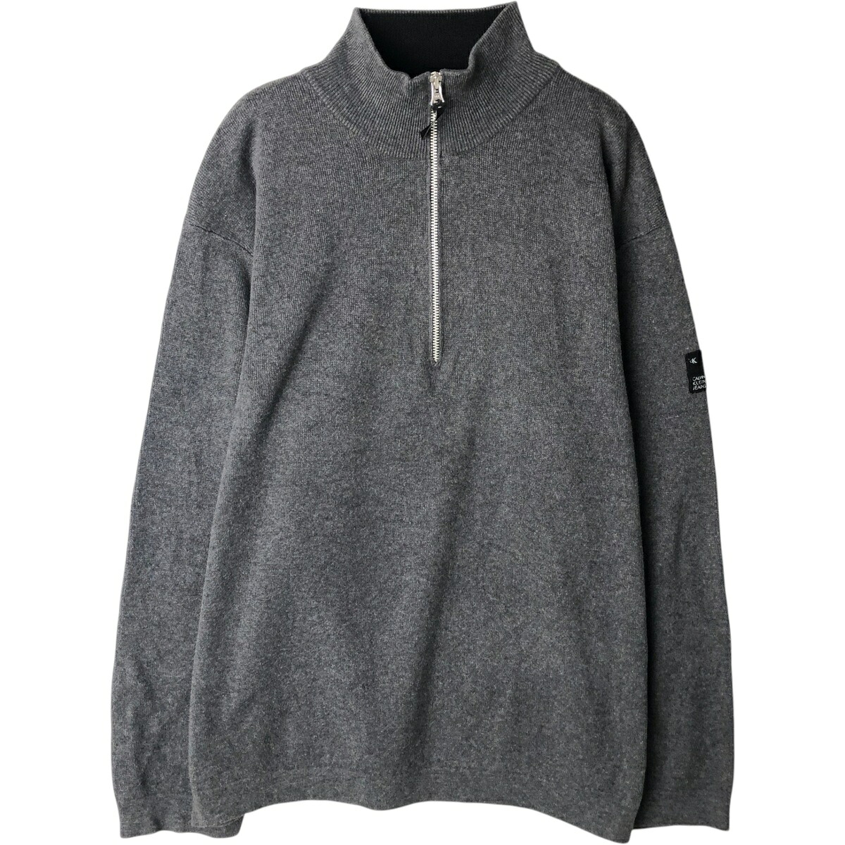 古着 カルバンクライン Calvin klein コットンニットハーフジップセーター メンズL相当 /eaa631937 【中古】 【260412】 6,019円