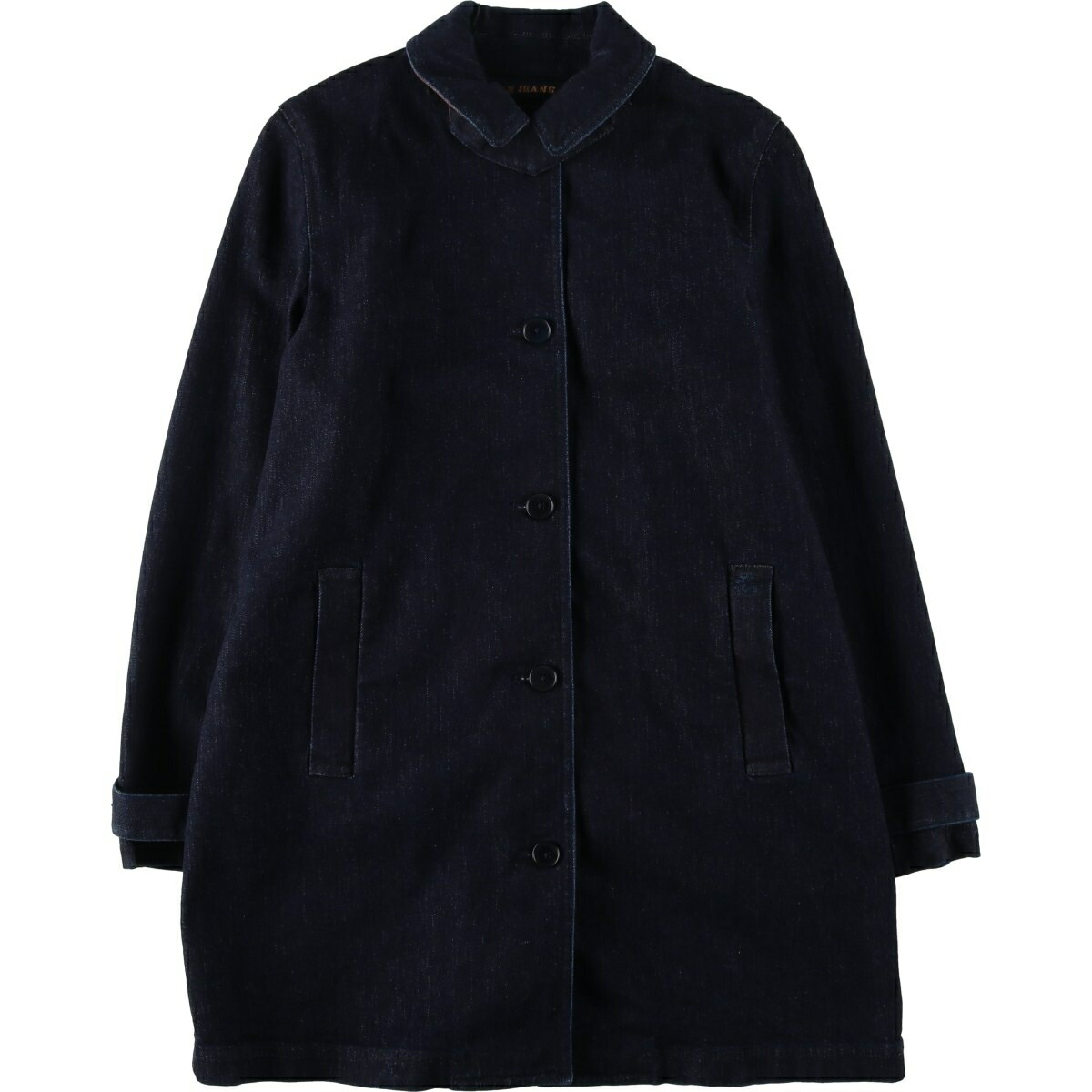 古着 ラルフローレン Ralph Lauren LAUREN JEANS COMPANY 濃紺 デニムジャケット レディースL相当 /eaa632004 【中古】 【260411】 【ADEL/アデル】