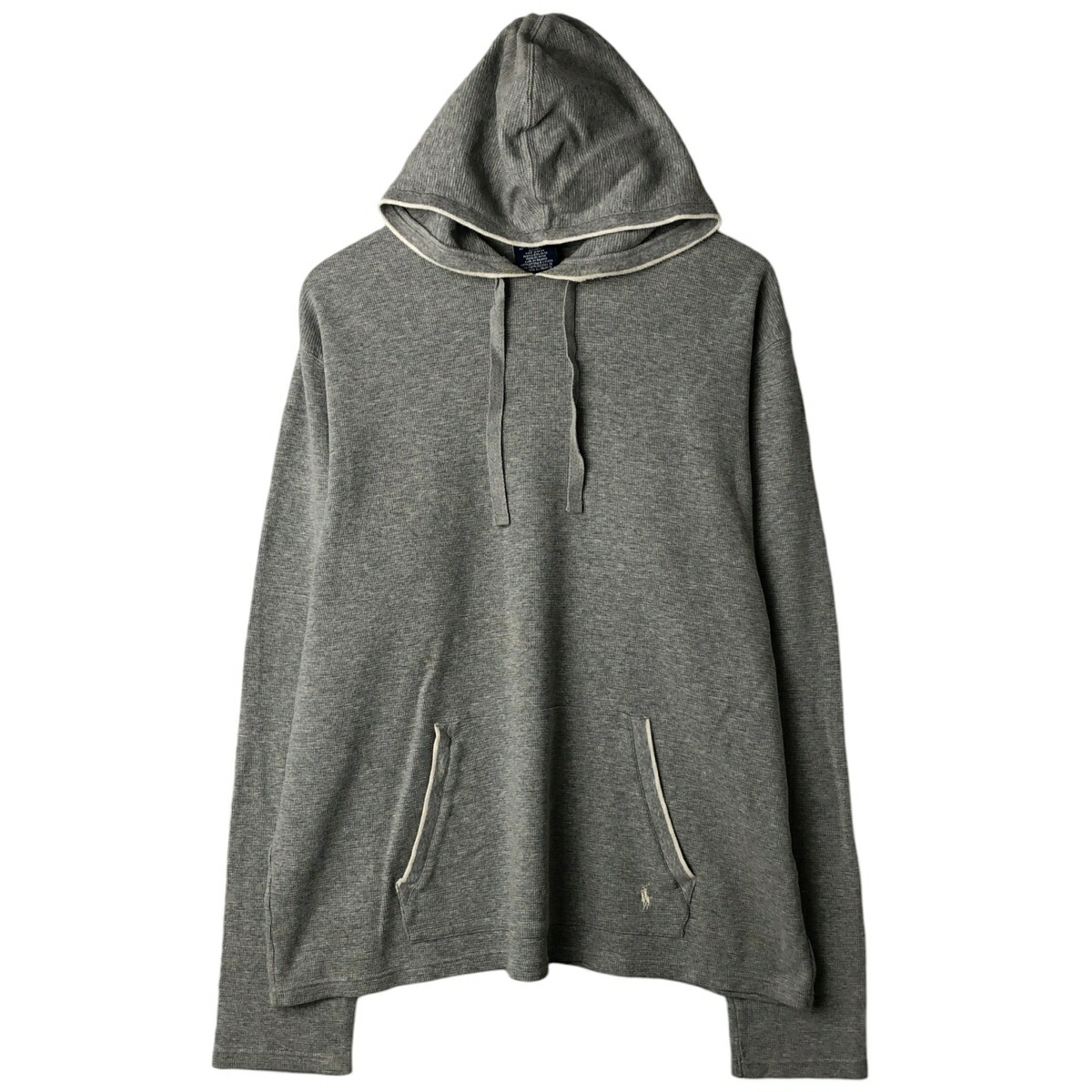 古着 ラルフローレン Ralph Lauren POLO RALPH LAUREN フード付き サーマルロンT ワッフル メンズXL相当 /eaa632173 【中古】 【260413】