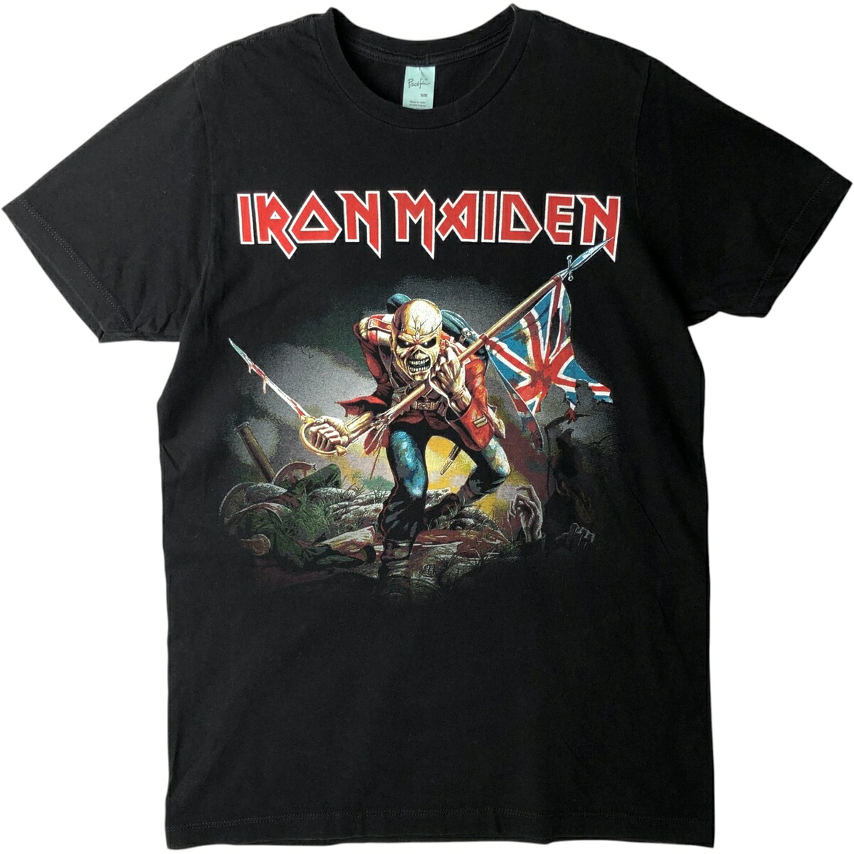 古着 PACIFIC IRON MAIDEN アイアンメイデン バンドTシャツ バンT メンズM相当 /eaa632250 【中古】 【260410】