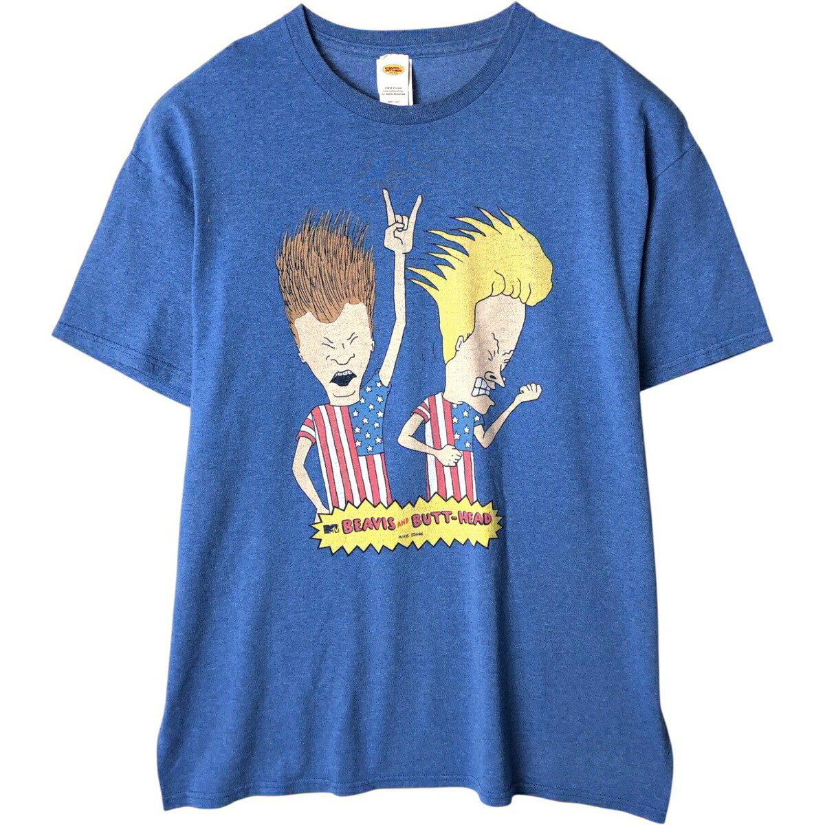 古着 DELTA MTV BEAVIS AND BUTT-HEAD ビーバス&バットヘッド キャラクタープリントTシャツ メンズL相当 /eaa632283 【中古】 【260412】
