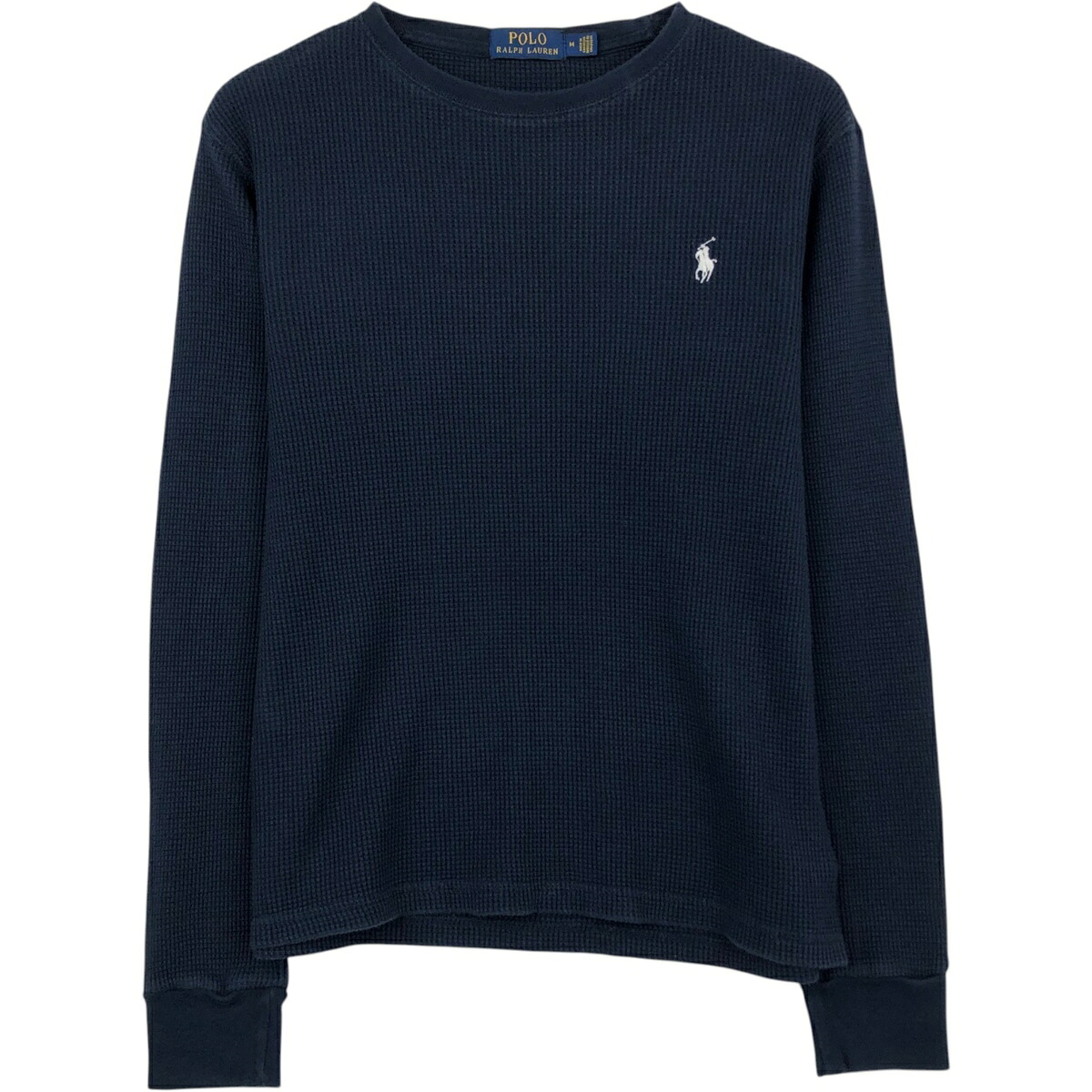 古着 ラルフローレン Ralph Lauren POLO RALPH LAUREN サーマルロンT ワッフル メンズM相当 /eaa632406 【中古】 【260410】