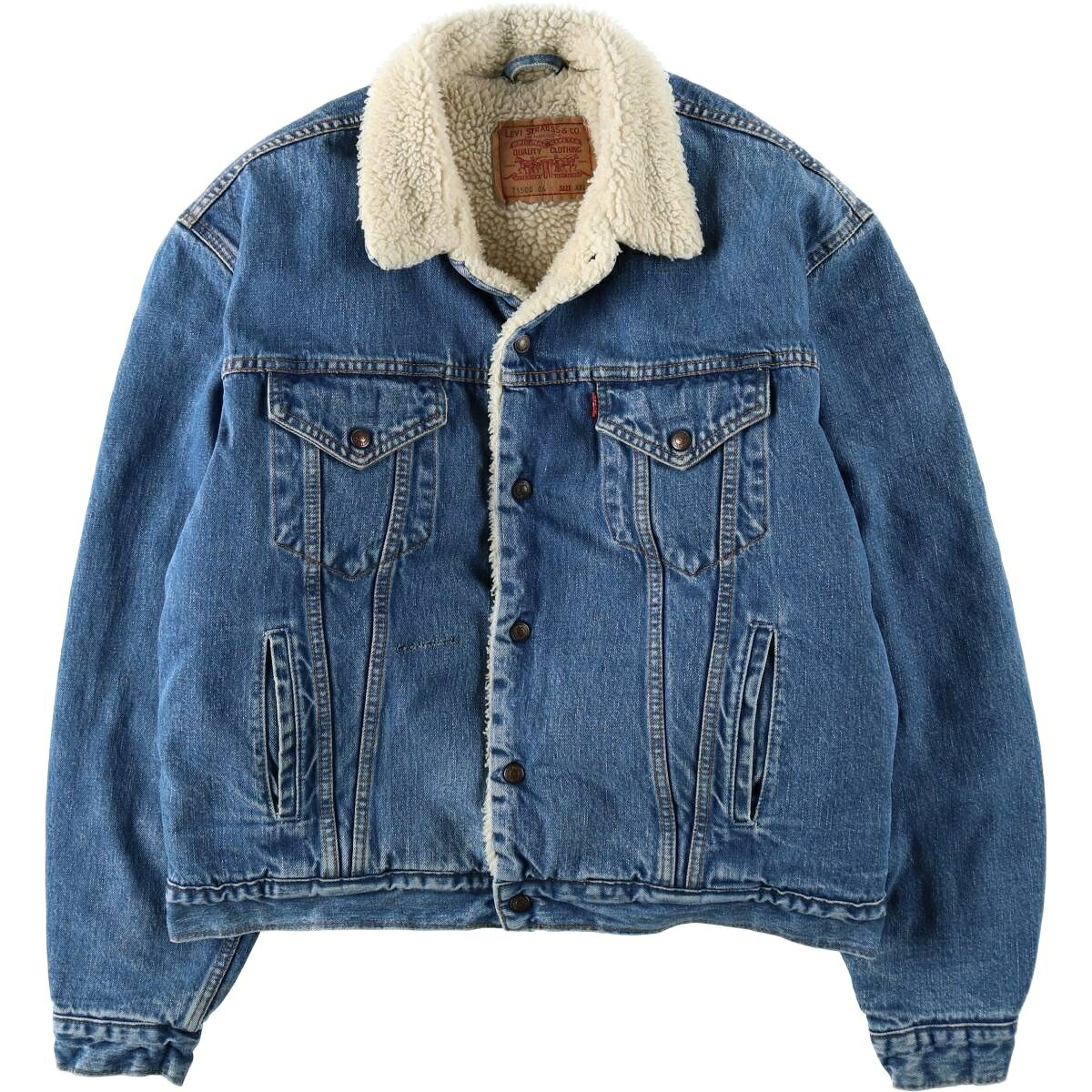 古着 90'S リーバイス Levi's 71500-0414 デニムボアジャケット メンズXXL相当 /eaa632467 【中古】 【260411】｜古着屋JAM