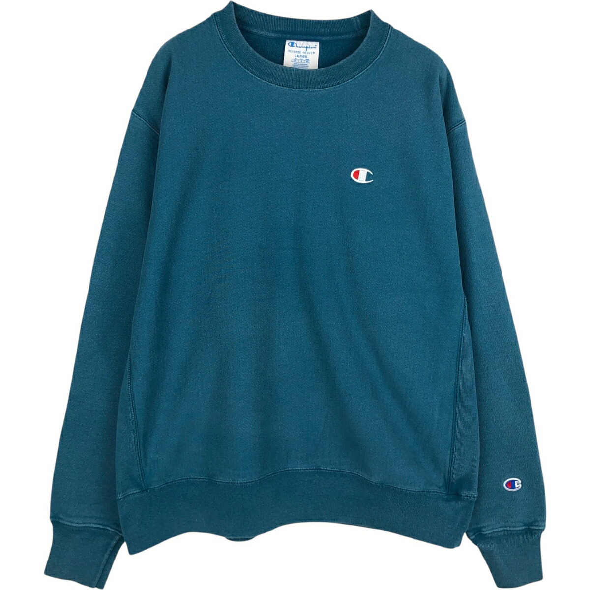 古着 チャンピオン Champion REVERSE WEAVE リバースウィーブ ワンポイントロゴスウェットシャツ トレーナー メンズL相当 /eaa633085 【中古】 【260413】 6,103円