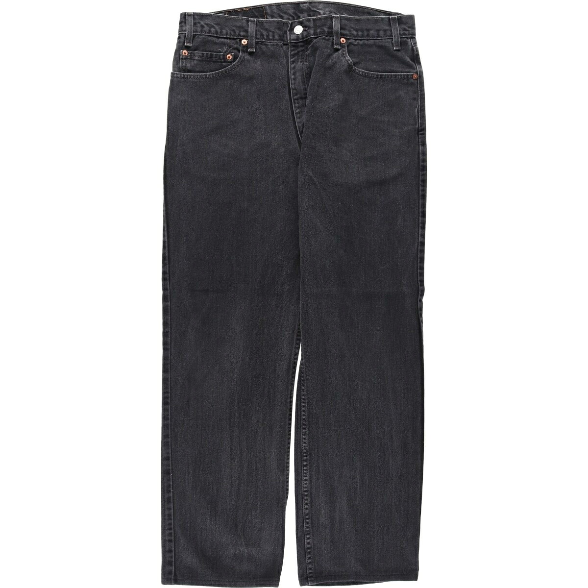 古着 00'S リーバイス Levi's 505 REGULAR FIT STRAIGHT LEG ブラックデニム テーパードデニムパンツ メンズw35相当 /eaa633255 【中古】 【260412】|古着屋JAM