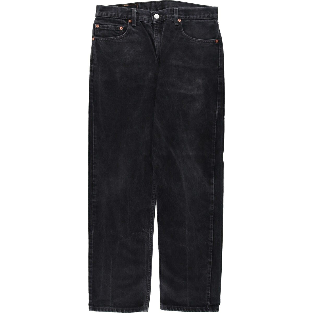 古着 00'S リーバイス Levi's 505 REGULAR FIT STRAIGHT LEG ブラックデニム テーパードデニムパンツ メンズw34相当 /eaa633257 【中古】 【260412】|古着屋JAM