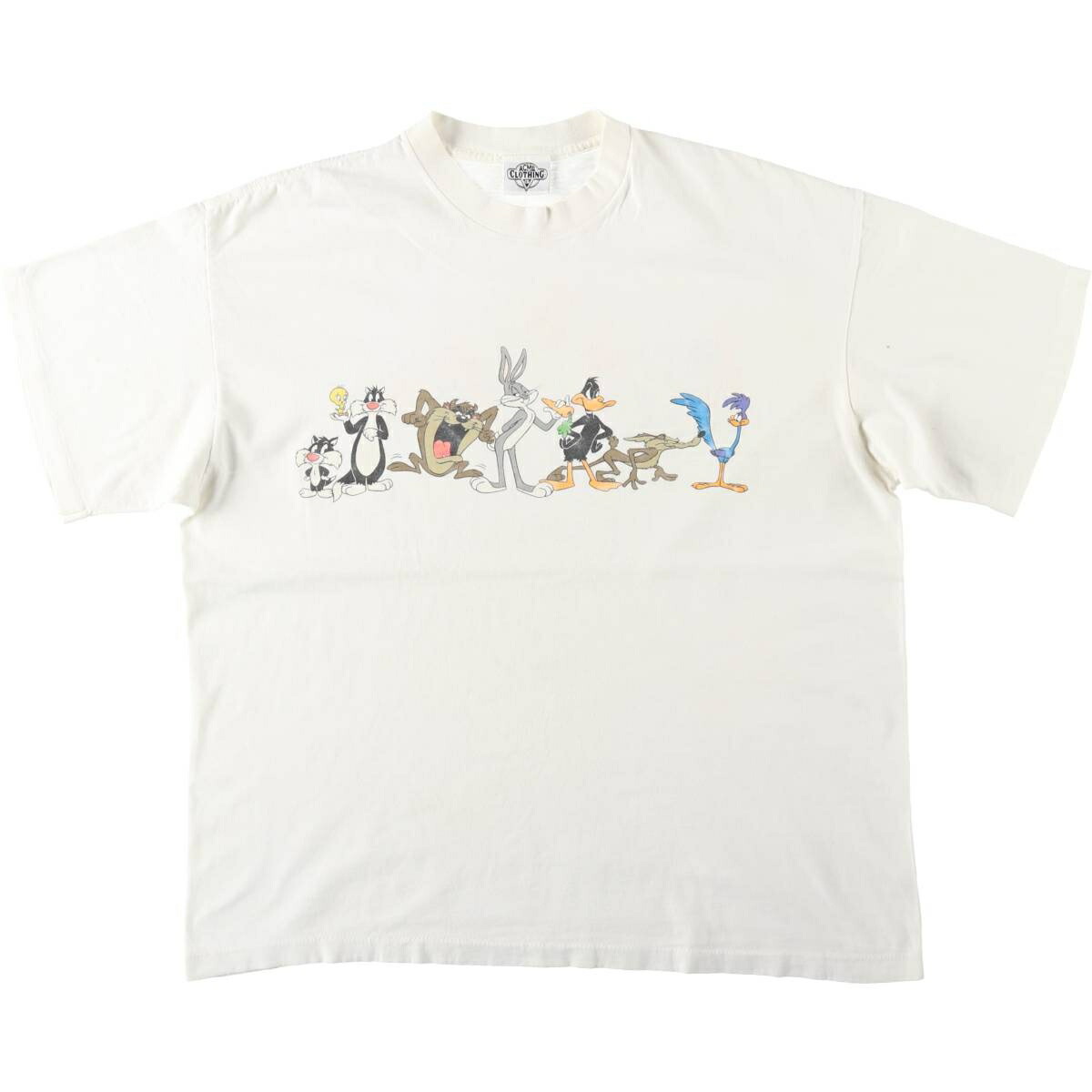 古着 90'S ACME CLOTHING CO. LOONEY TUNES ルーニーテューンズ キャラクタープリントTシャツ USA製 メンズXL相当 ヴィンテージ /eaa633444 【中古】 【260412】