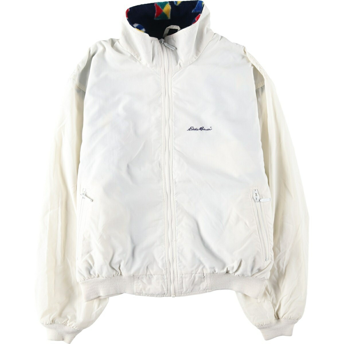 古着 80~90'S エディーバウアー Eddie Bauer 黒タグ ナイロンブルゾン USA製 メンズXL相当 ヴィンテージ /eaa633468 【中古】 【260420】