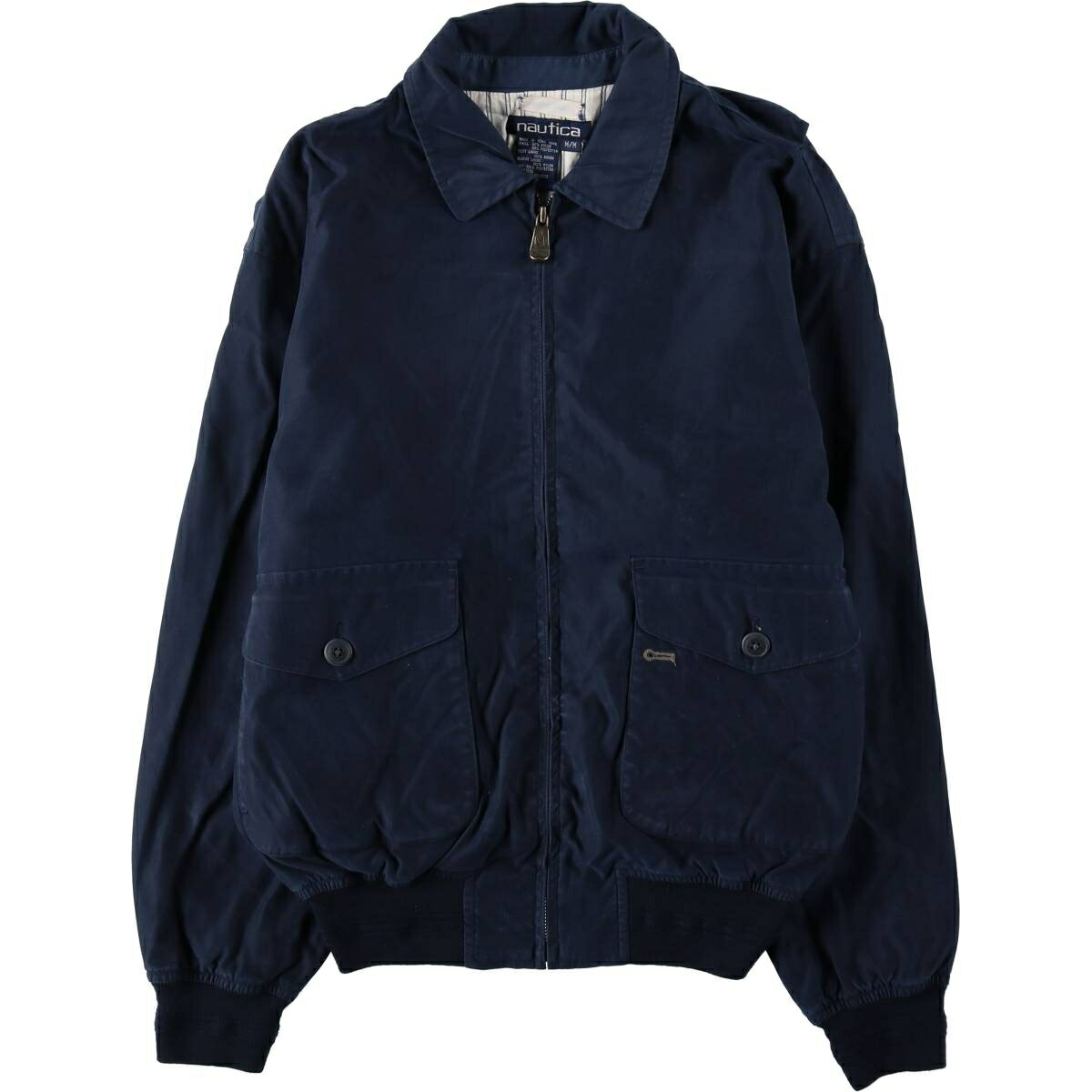 古着 90'S ノーティカ NAUTICA 襟付き ブルゾン メンズM相当 ヴィンテージ /eaa633473 【中古】 【260411】