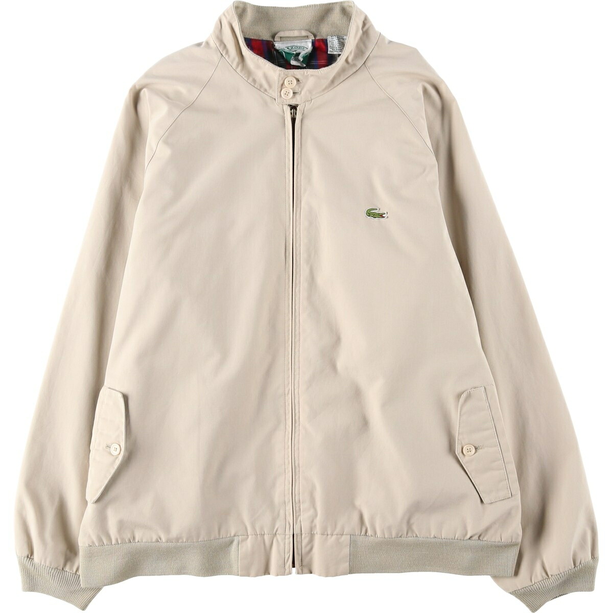 古着 80~90'S ラコステ LACOSTE IZOD ハリントンジャケット スイングトップ メンズXL相当 /eaa633516 【中古】 【260416】