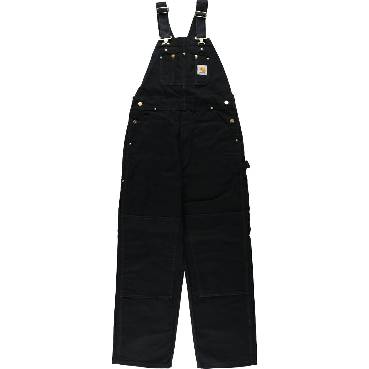 古着 カーハート Carhartt ダブルニー ダック オーバーオール メンズw34相当 /eaa633601 【中古】 【260417】
