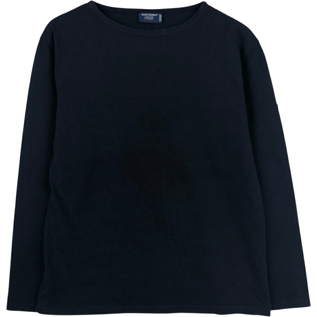 古着 セントジェームス SAINT JAMES L'ATELIER ボートネック ロングTシャツ ロンT フランス製 メンズS相当 /eaa633634 【中古】 【260413】